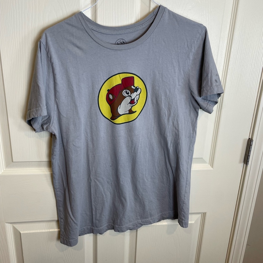 Bucees Gray T-Shirt with Bucees Logo large